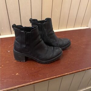 Black Timberland Ankle Boots